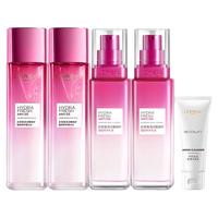 L'OREAL PARIS巴黎欧莱雅 欧莱雅护肤品水乳套装葡萄籽化妆品礼盒全套补水保湿乳液面霜巴黎olaiya 水65ml*2+乳液50ml*2