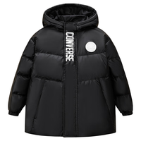 CONVERSE/匡威 轻盈保暖 儿童羽绒服  160 /80 【身高158-170cm】充绒量201克 正黑色