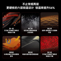 GaKior羽绒服外套户外白鹅绒高蓬轻量防风保暖石墨烯蓄热男女款Gk 【男女同款】黑色 I 硬核极地防寒 XS 建议身高155cm-160cm