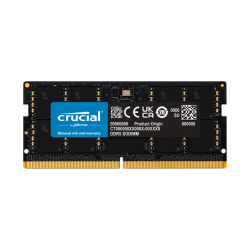 英睿达 DDR5 5600MHz 笔记本内存 普条 黑色 32GB CT32G56C46S5