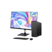 HP惠普星Box 台式机电脑主机 商用办公台式整机 S01 主机+23.8英寸显示器 i3-14100 16G 1T NVMe 标准款