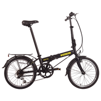 大行（DAHON）折叠自行车铝合金轻便通勤单车冠特 KBA061黑色