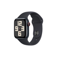 Apple 苹果 Watch SE 2023款 智能手表 GPS+蜂窝版 40mm 午夜色 橡胶表带 M/L