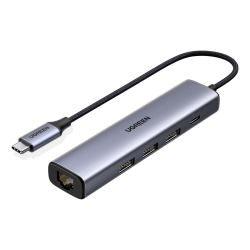 绿联 CM475 USB3.0集线器 一分三 20cm