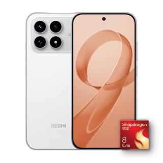 国家补贴：红米 K90 5G手机 白色 12GB+256GB