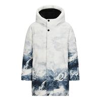 雪中飞 kids童装男童羽绒服冬季中大童洋气女童中长儿童羽绒服