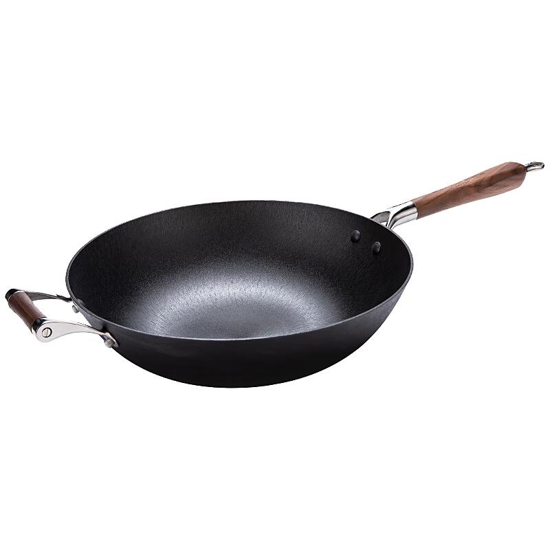 Ronneby Bruk 炒锅(32cm、不粘、无涂层、铁)