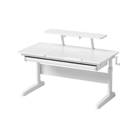 Totguard 护童 学习桌小可升降实木书桌写字桌椅套装家用电脑桌 DW100P1_新实木
