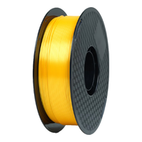 sailnerPLA 丝绸线径1.75mm 3D打印耗材环保线材适配FDM设备 质感色彩丰富 美学材料易打印高韧性【1kg】 丝绸金 丝绸