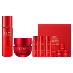 OLAY 超红瓶水霜胜肽护肤套装化妆品抗老补水女