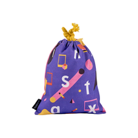 INSTAX富士一次成像 束口袋 紫色幻想