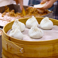 风马牛 无锡小笼包鲜肉灌汤包子 经典口味3袋24只2.4斤