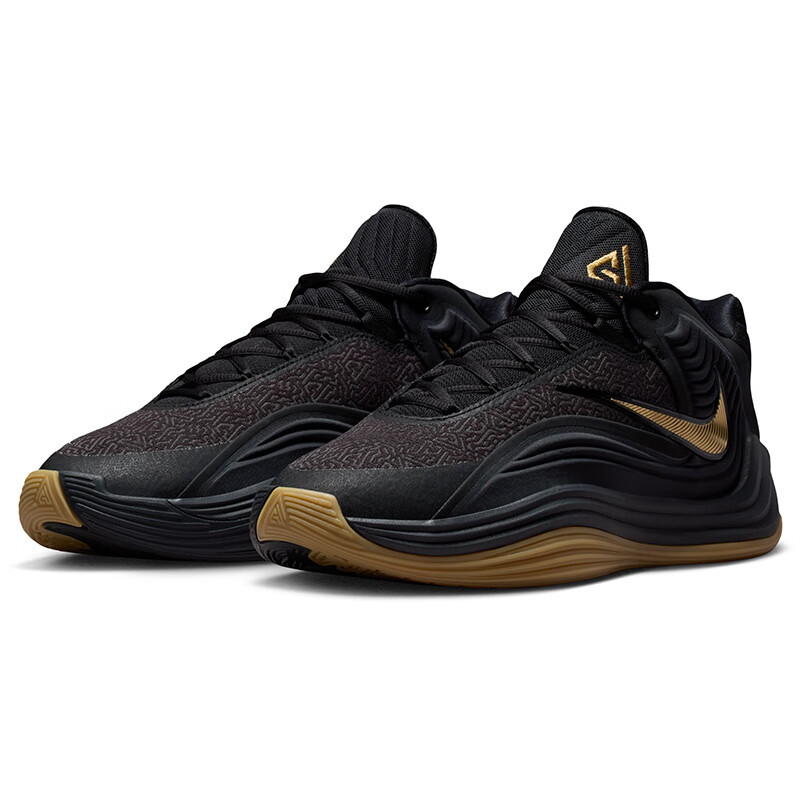 耐克NIKE男子篮球鞋 字母哥GIANNIS FREAK 7运动鞋HF3451-006黑金41