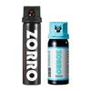 佐罗（ZORRO） RY-50 佐罗防护喷胶 防狼雾剂 防狼 防身雾剂 防身训练套装50g