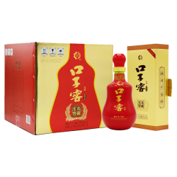 口子窖 20年型41度500mL*4瓶 二十年型白酒整箱送长辈 官方旗舰店