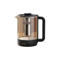 智乎 HP302 多功能 养生壶 深邃蓝1.5L加厚【旋钮款】+304滤网+陶瓷釉底盘