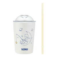 膳魔师(THERMOS)儿童保温杯大容量水杯316l不锈钢杯吸管杯运动水壶喝水杯子 小王子随行杯360ml(含PP吸管)