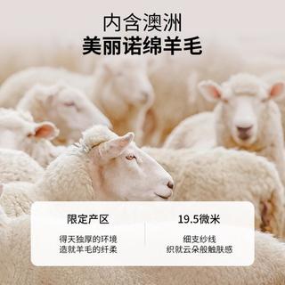 EMZ   【 绵羊毛桑蚕丝】冬男士商务休闲大衣西装版型连帽保暖