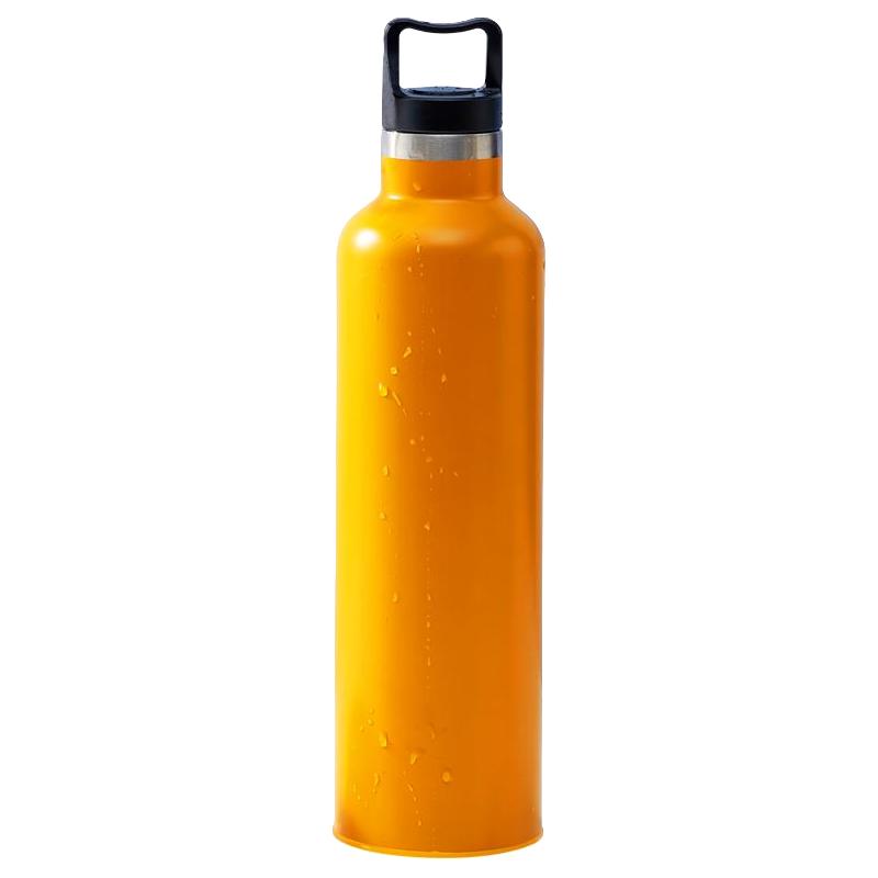 INtrue 304不锈钢保冷保温杯 500ml 活力橙