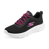 斯凯奇（Skechers）软底防滑舒适减震回弹单鞋女124952 黑色/桃红色/BKHP 37  37尺码偏大半码，选小半码
