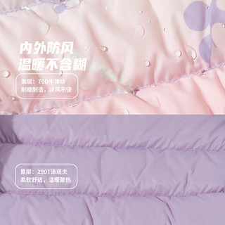 Disney/迪士尼 保暖 儿童羽绒服  ZD4ES004浅变米妮 100
