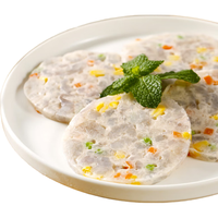 万景 果蔬虾饼 480g/盒 虾肉含量≥80% 蔬菜含量≥15% 海鲜虾排生鲜 果蔬虾饼480g/盒