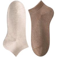 袜子男短袜夏季薄款纯棉抗菌吸汗防臭脚透气运动黑色男士短筒船袜