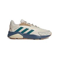adidas「制噪者」阿迪达斯neo CRAZYCHAOS 2.0男女休闲复古老爹鞋 米白/藏青蓝/浅棕褐色 41(255mm)