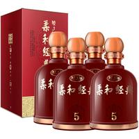 金种子 柔和经典 5 40%vol 浓香型白酒 460ml*4瓶 整箱装