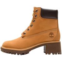 添柏岚(Timberland)大黄靴女鞋踢不烂马丁靴户外工装鞋复古休闲鞋时尚牛皮增高跟鞋 A25BS231/小麦色 3