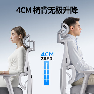 恒林逆袭者二代 人体工学椅办公椅电脑电竞椅子人工力学座椅学习椅 黑色