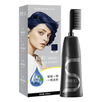 HANJINLIANG 韩金靓 易梳彩染发露 #2号蓝黑色 200ml