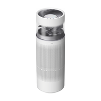 宅鲸（ZAYGEE） 空气净化无雾加湿器卧室家用办公室纯净式蒸发5.5L大容量智能互联台地两用 A1白色【无雾超大加湿UV除菌款】