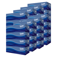 Tempo 得宝 抽纸硬盒餐巾纸卫生纸商务盒装面巾纸无香卫生纸 硬盒抽纸4盒*8提