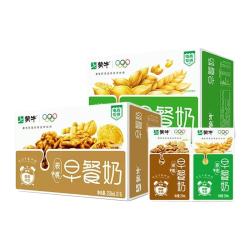 蒙牛 早餐奶麦香/核桃/红枣味250ml×16包 专为早餐研制