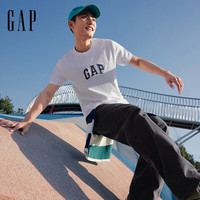 Gap/盖璞 棉质字母logo 短袖T恤