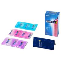 jissbon 杰士邦 三合一6只+狼牙套*3+入珠1颗