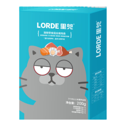 里兜 猫条猫零食营养补水猫草湿猫粮混合口味10gx80条