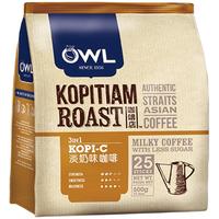 OWL 猫头鹰 三合一 速溶咖啡 淡奶味 500g*3袋