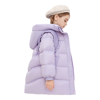 sosomei/秀秀美 加厚 儿童羽绒服 紫色 略偏小,买大一码 120
