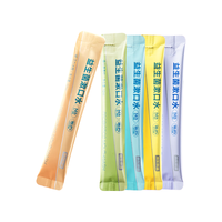 京东京造 益生菌条装漱口水5条 便携旅行口气清新口腔清洁多口味混合装