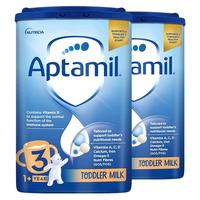 Aptamil 爱他美 经典版 幼儿奶粉 英版 3段 800g*2罐 易乐罐