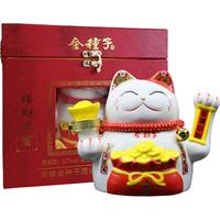 金种子 招财猫 浓香型白酒 高度 50度500mL 收藏 宴请 团圆