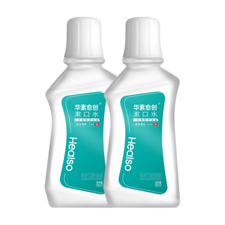  HEALSO/华素愈创 清新口气 漱口水  薄荷香型 500ml*2