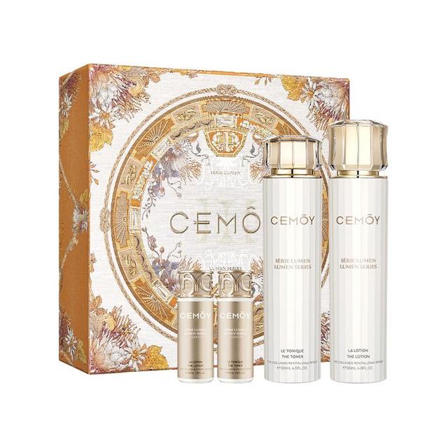 澳诗茉 CEMOY澳诗茉白金抗皱紧致水乳套装礼盒抗老保湿护肤