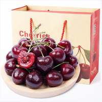 果果汐智利车厘子大樱桃 新鲜时令水果礼盒年货 700克(净重) 整箱3斤巨无霸3J级30-32mm|冷链锁鲜包装