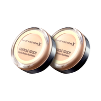 MAXFACTOR 蜜丝佛陀 水漾触感粉底霜 #45暖杏色 11.5g*2