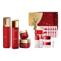 L'OREAL PARIS 巴黎欧莱雅 复颜视黄醇精粹护肤套装 (清乳柔肤水130ml+抗皱乳液110ml+日霜50ml+眼霜15ml) 新年限定版