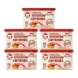 小猪呵呵 中国大陆 火腿午餐肉 198g*3罐+40g