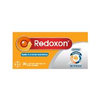 原装进口拜耳Redoxon力度伸维生素C泡腾片橙味30片补充VC